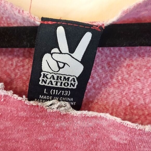 Karma Nation Washed Crewneck - Picture 2 of 5